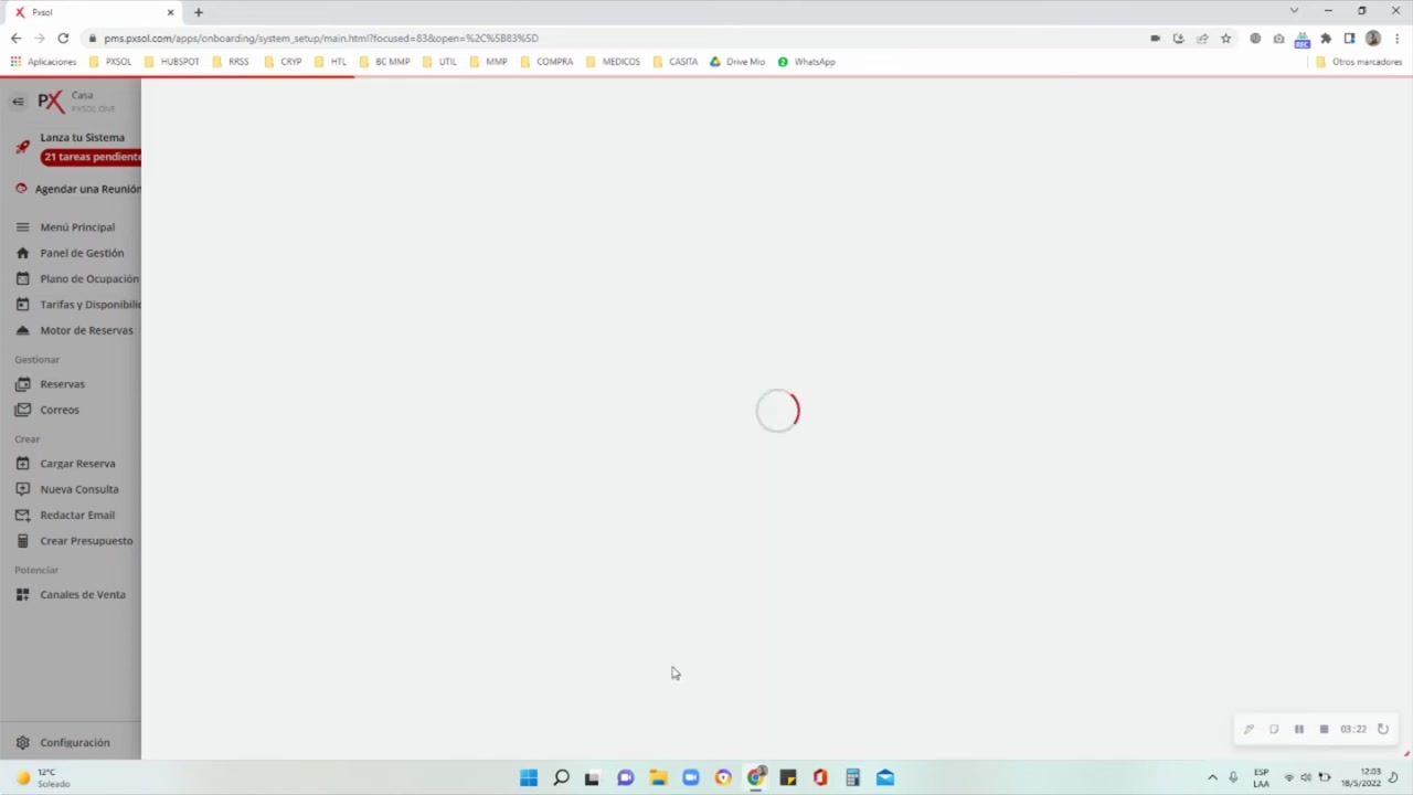 Selección de la opción 'Definir manualmente' para las combinaciones de huéspedes